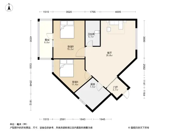 嘉和丽园户型图