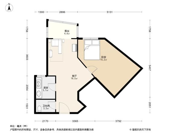 富河园碧水明珠户型图