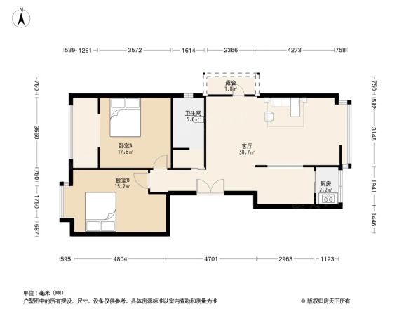 世桥国贸公寓户型图