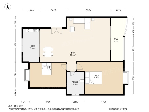 紫玉山庄户型图
