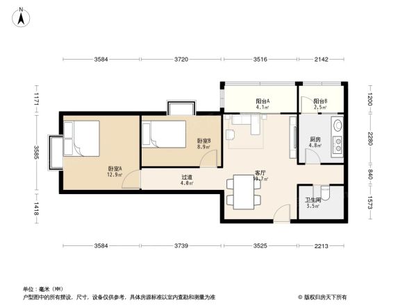 南曦大厦户型图