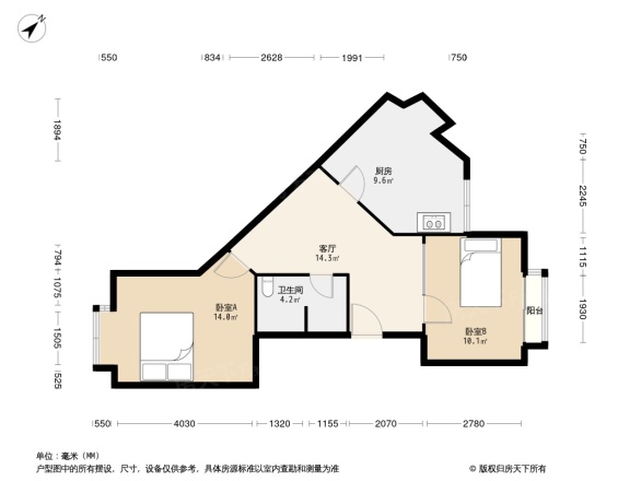 左安漪园户型图