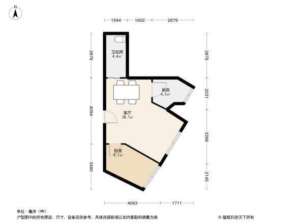 东一时区户型图