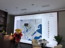 建业蓝海津誉展厅实景图