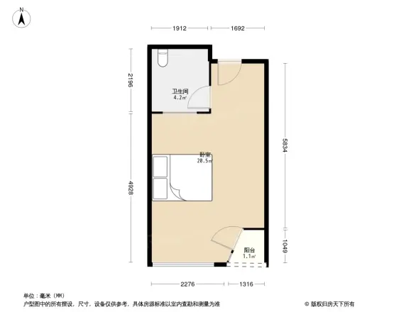 港湾国际户型图