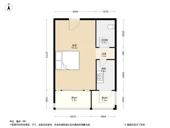 宝盛里观澳园户型图