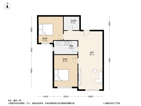 保利紫荆香谷户型图