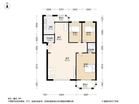 昌盛园四区户型图