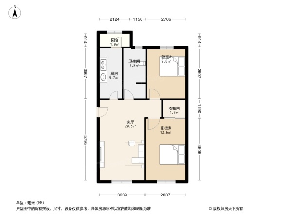 双河南里尚城户型图