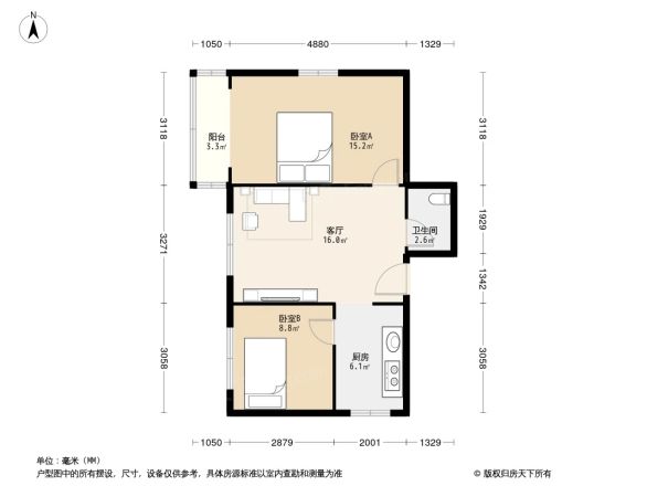 民族大学附属中学家属楼户型图