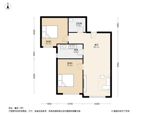 保利紫荆香谷户型图