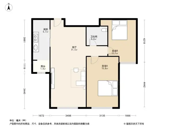 保利紫荆香谷户型图