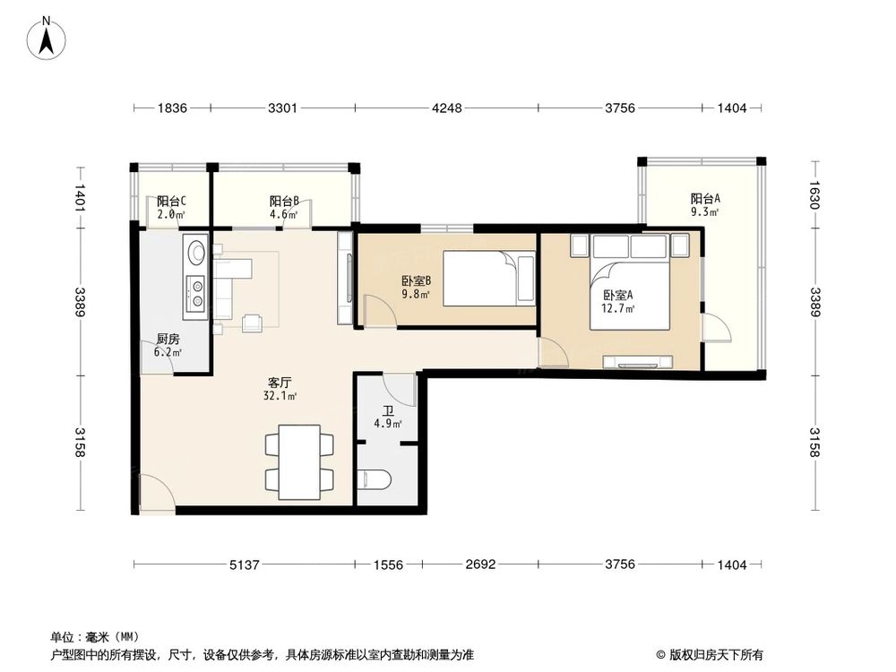 相似户型图