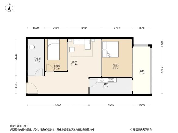 天创公馆户型图