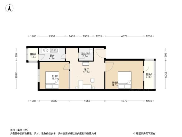 民族大学附属中学家属楼户型图