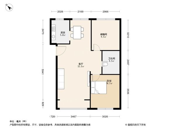 宝林里户型图