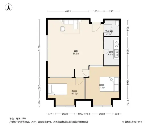 青云公寓户型图