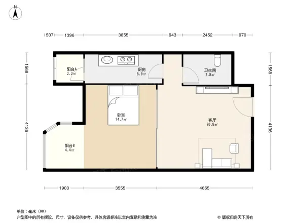 合生世界村E区户型图