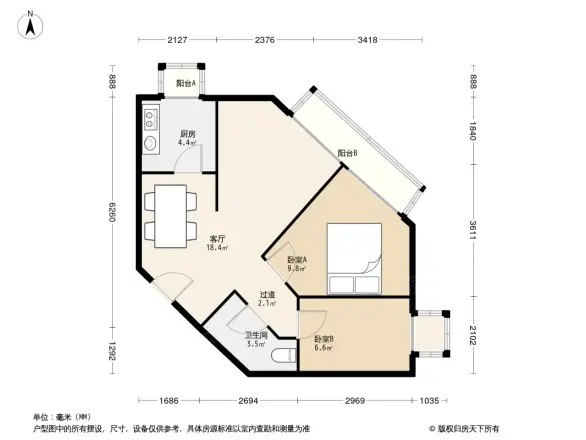 建清园户型图