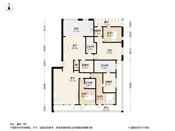 专家国际花园户型图