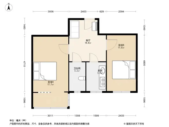 北郊农场户型图