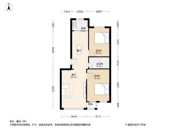 台山小筑户型图