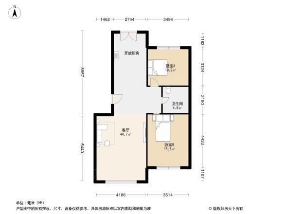 九苑小区户型图