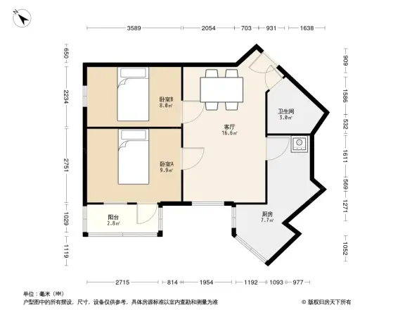 苗圃东里户型图