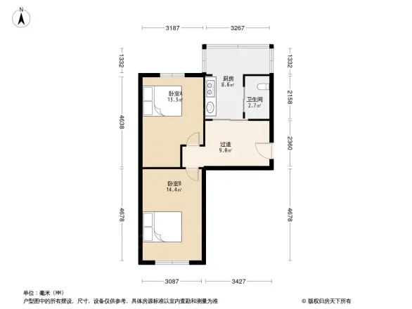 秀月麒林户型图