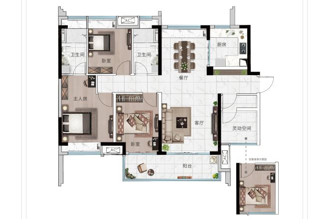 实地佛山紫藤公馆户型图