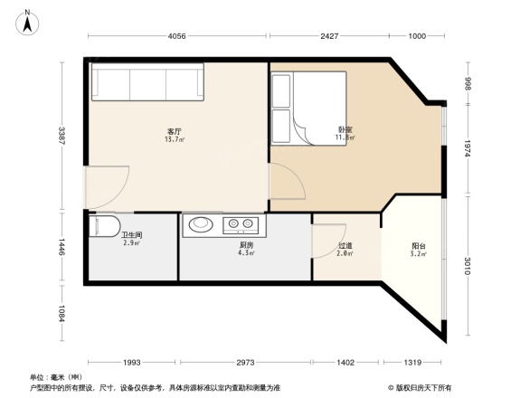 翠微中里小区户型图