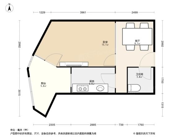 金星小区户型图