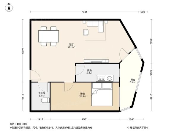 金星小区户型图