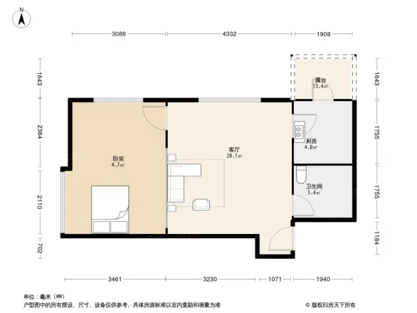 汇利嘉园户型图
