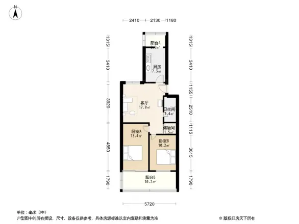 建设里小区户型图