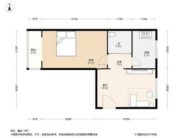 贵园北里户型图