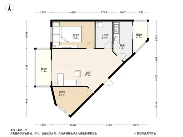 天通苑本二区户型图