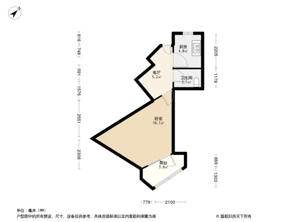 西坝河东里户型图