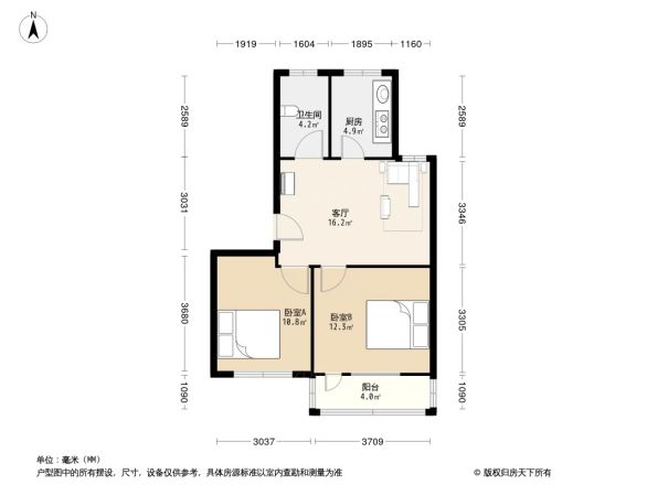 沁园南区户型图