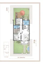 安吉清华园4室3厅1厨3卫建面168.00㎡