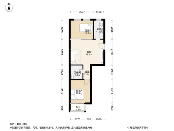 永定路小区户型图