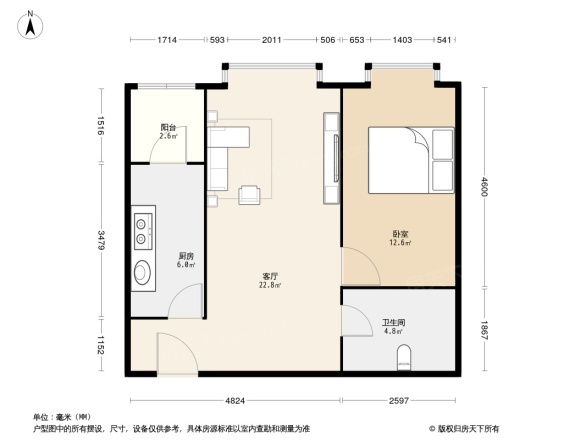 枫桦豪景户型图