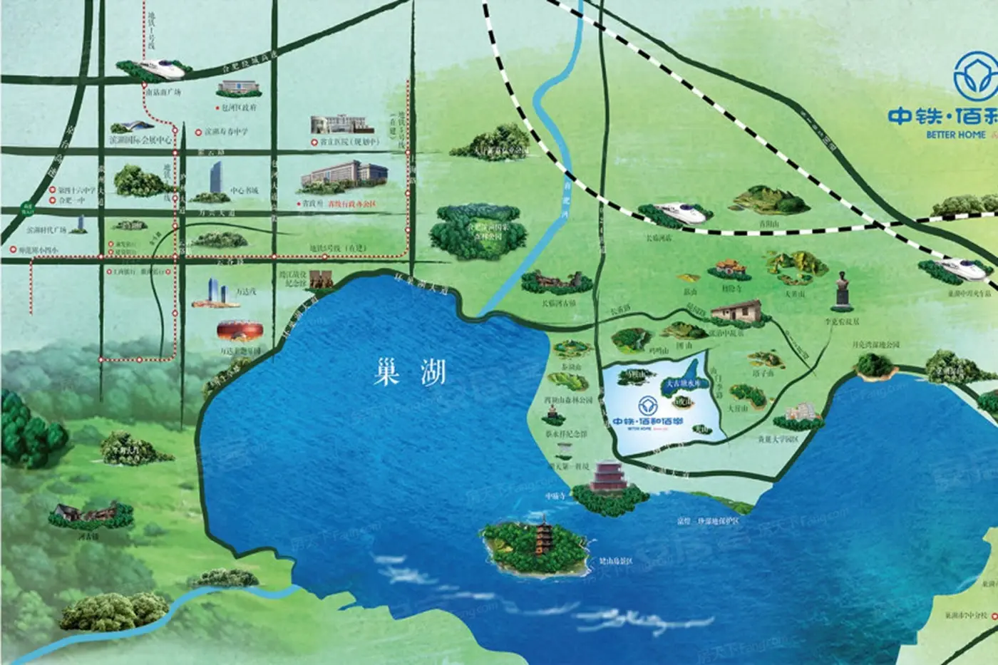 中铁·佰和佰樂交通图