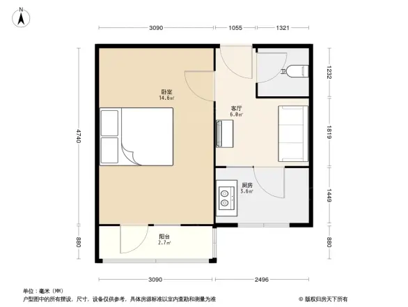 三义庙小区户型图