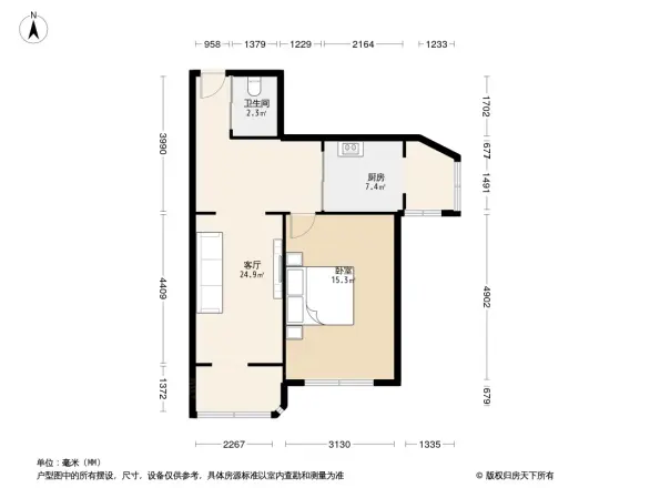 金州区光明小区户型图