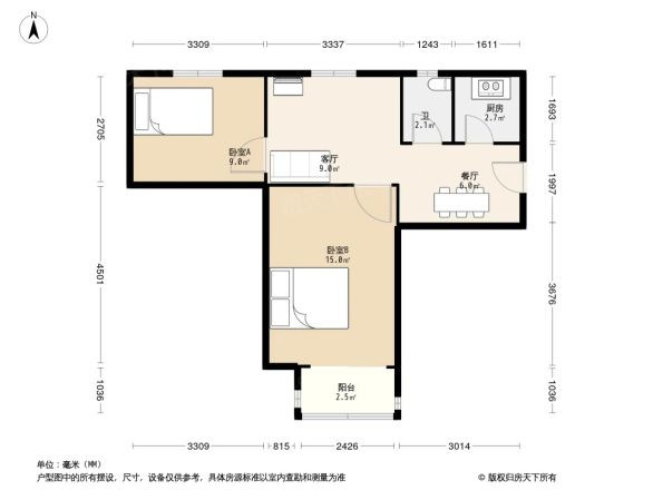 南厂住宅西区户型图