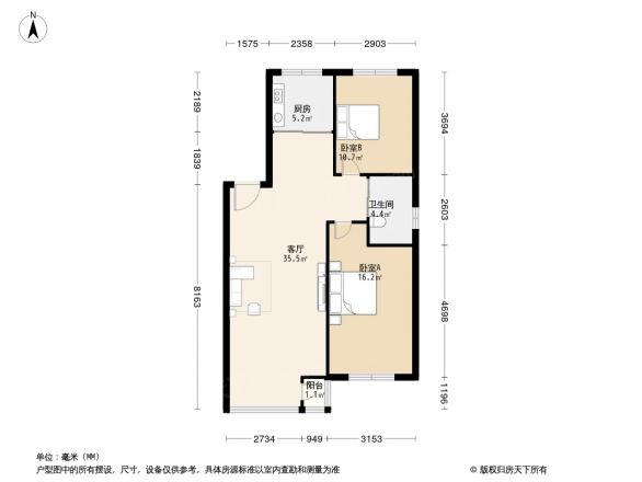 华兴尚园户型图