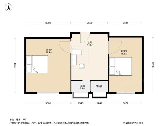 南厂住宅西区户型图