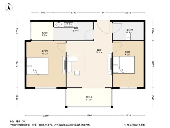 朝内北小街户型图
