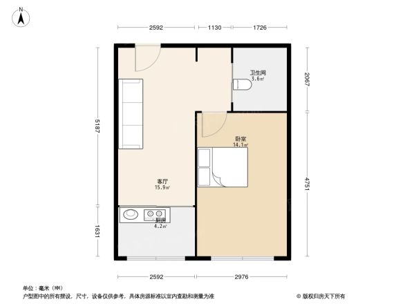 联胜花园户型图